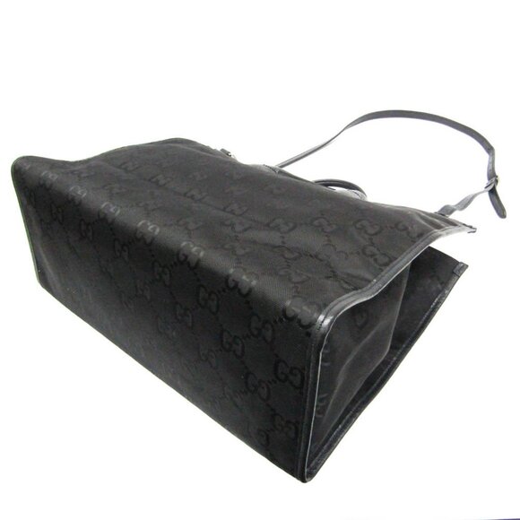 GUCCI Black Leather Shoulder Bag - Picture 2 of 16